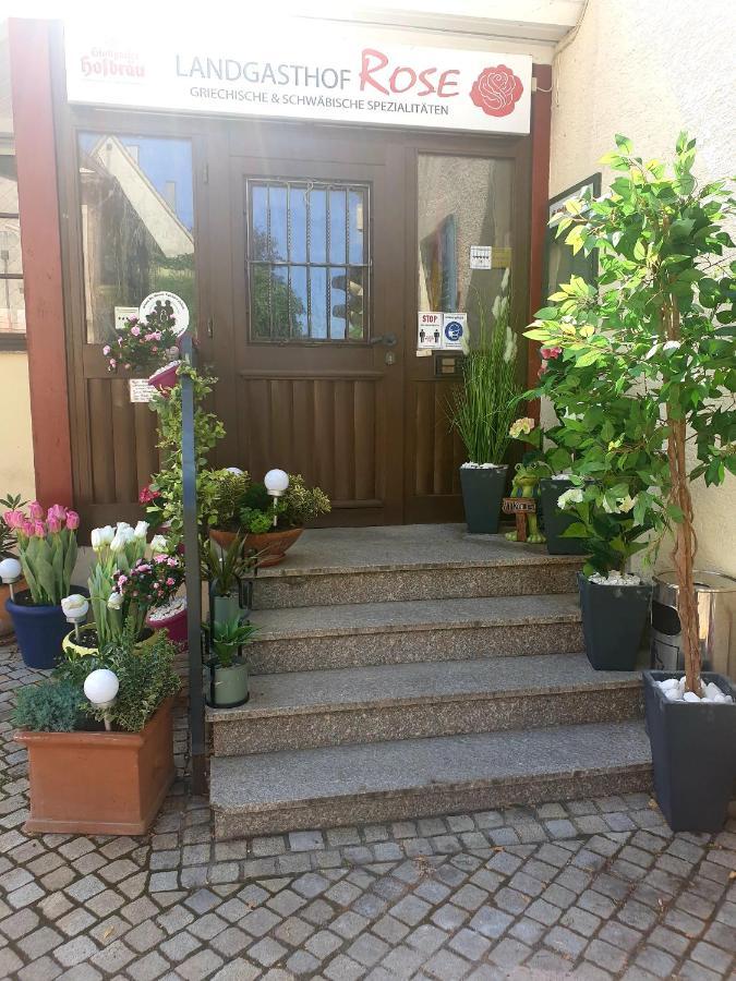 Landgasthof Rose Hotel Ditzingen Kültér fotó